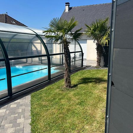 Gite Spa Sauna Piscine Aubin-Saint-Vaast Exteriér fotografie