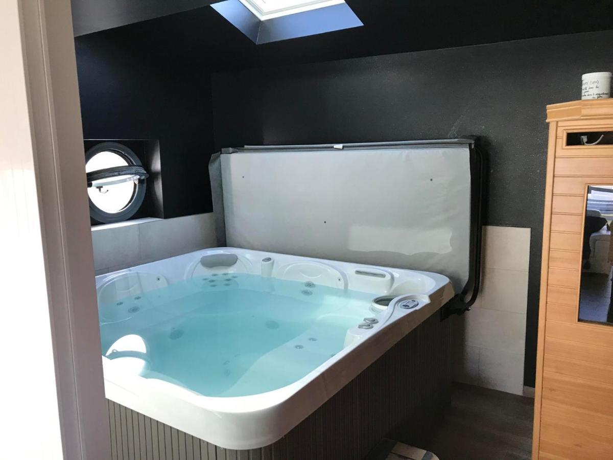 Gite Spa Sauna Piscine Aubin-Saint-Vaast Exteriér fotografie