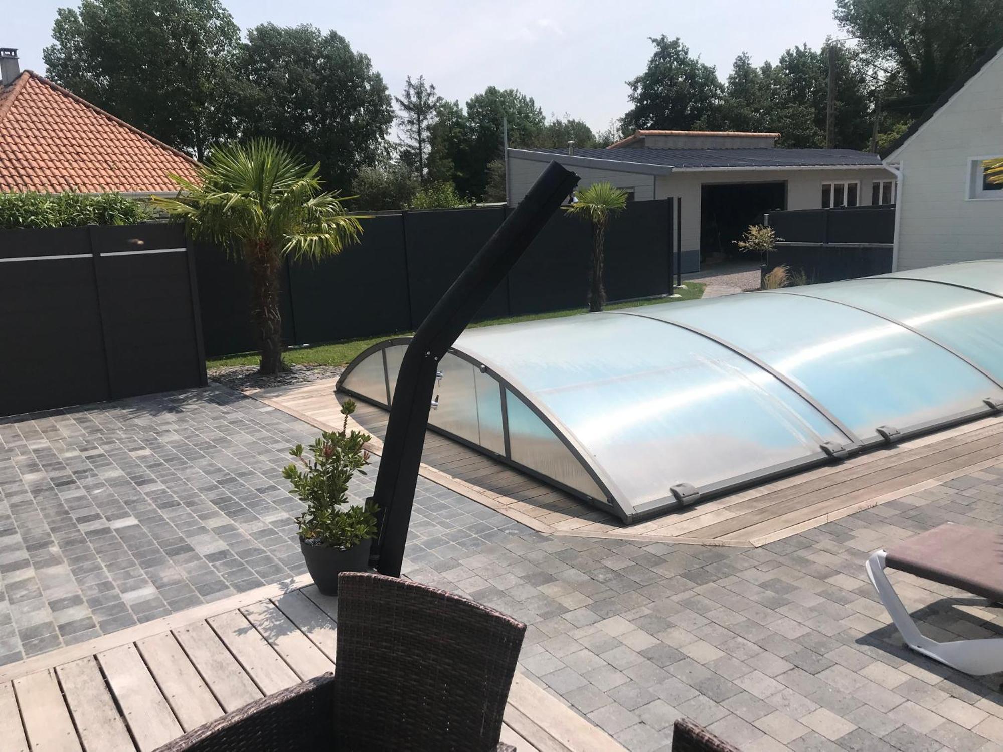 Gite Spa Sauna Piscine Aubin-Saint-Vaast Exteriér fotografie