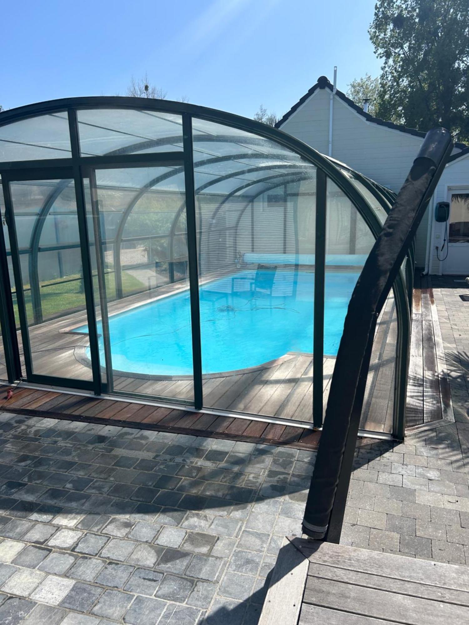 Gite Spa Sauna Piscine Aubin-Saint-Vaast Exteriér fotografie